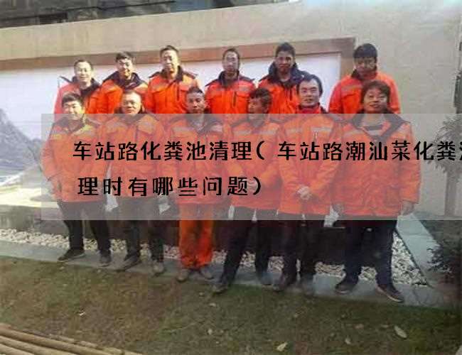 車站路化糞池清理(車站路潮汕菜化糞池清理時有哪些問題)