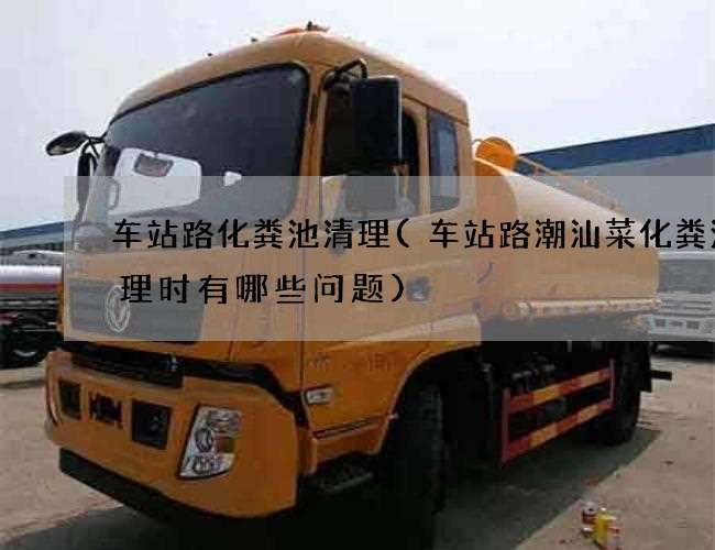 車站路化糞池清理(車站路潮汕菜化糞池清理時有哪些問題)