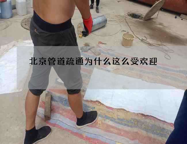 北京管道疏通為什么這么受歡迎