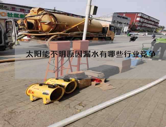 太陽能不明原因漏水有哪些行業競爭