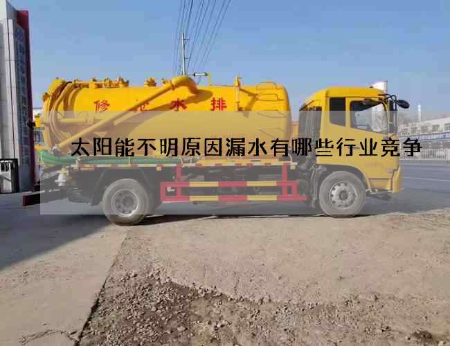 太陽能不明原因漏水有哪些行業競爭